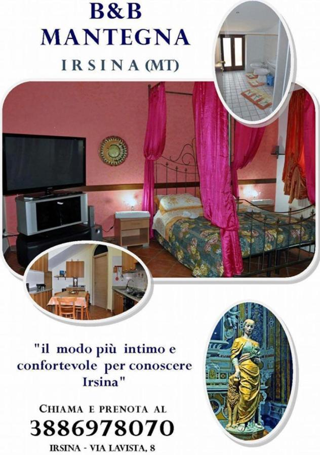 B&B Mantegna Irsina Mt 외부 사진